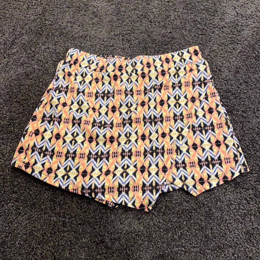 Patterned Skort